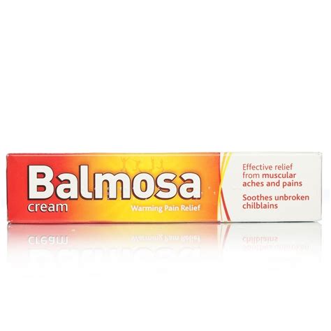 boots the chemist balmosa cream.